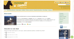 Desktop Screenshot of menorcaacavall.com